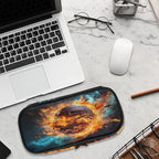 Pardick Pencil Case，Basketball Fire Big Capacity Pencil Pouch Coin Pouch - Image 9