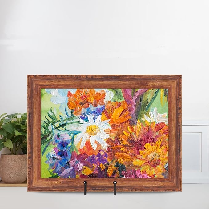 Decolore 10 Inch 3 Pack Large Black Table Easel Plate Stands - Image 7