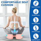 CushyOasis Seat Cushion, Chair Cushions, Office Chair Cushions, Anti-Slip - Image 5
