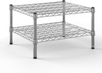 Regal Altair 21" Deep x 24" Wide x 14" Height Wire Shelving Kit | 2-Tier | NSF