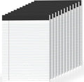 12 Pcs Legal Pads 8.5" x 11" College Ruled Note Pads 8.5 x 11.75 Inch by Nichela