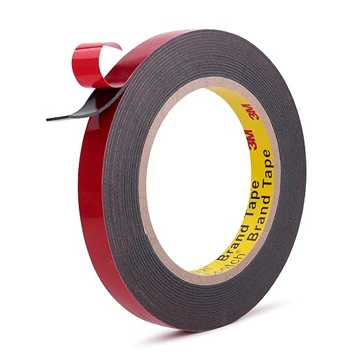Automotive Acrylic Plus Attachment Tape 0.55" x 18Ft Made of 3M Double Sided by AdhesiveTapeAppliedtoLife