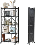 brian & dany 5-tier foldable storage shelves with, main product view