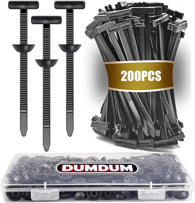 200 Pcs Nylon Universal Cable Tie Buckle by Unknown