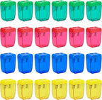 AUSTARK 24Pcs Pencil Sharpener Manual, Small Dual Hole Pencil Sharpeners Bulk by AUSTARK