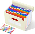 ABC life 12-Pocket Accordion File Organizer, Expandable File Folder by ABClife