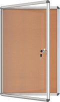 Mifuro 36"x24" Enclosed Bulletin Board, Lockable Weather-Resistant Aluminum by MifuroOfficeProduct