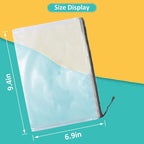 YOPCDJ 12pcs Mesh Zipper Pouch Bags, A5 Storage Bag - Image 2