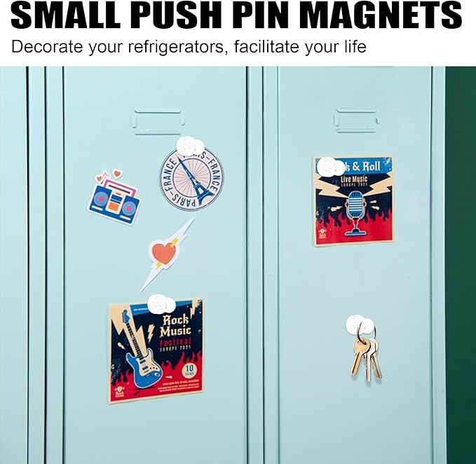LOVIMAG Fridge Magnets 20Pcs Refrigerator Whiteboard Small Strong Magnet - Image 7