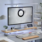 ROCDEER Bamboo Monitor Stand Riser