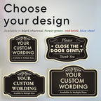 Custom Decorative Outdoor Metal Sign - Image 3