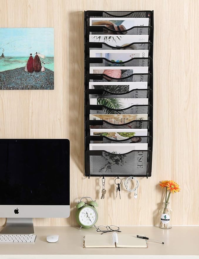 EasyPAG 10 Pocket Mesh Wall File Organizer - Image 5