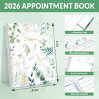 SUNEE 2026 Appointment Book, Quarter-Hourly, Weekly & Monthly - Image 4