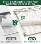 104 Pgs Weekly To Do List Notepad, 52 Duplex-Printed Undated Sheets 100 - Image 5