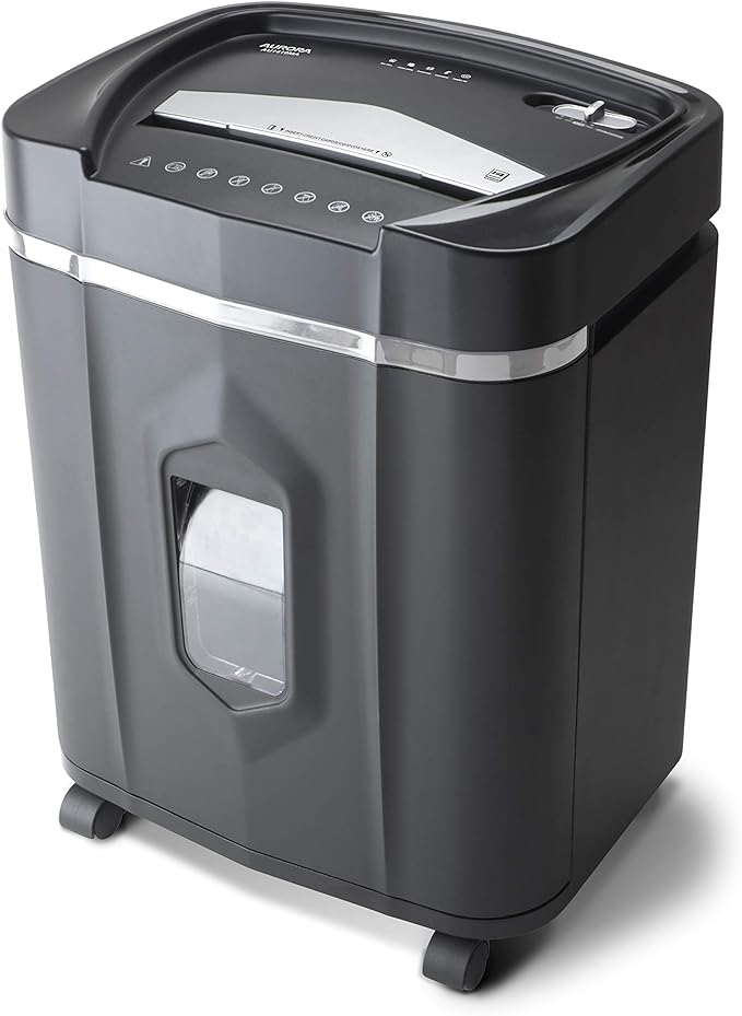 Aurora AU1210MA Professional Grade High Security 12-Sheet Micro-Cut Paper/CD by Aurora