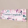 EGD Thick Clear Acrylic Desk Name Plate Personalized I Office Desk Accessories by E-GraphicDesignInc