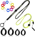 Chinco 16 Pcs Anti Lost Lanyard Set Include 2 Necklace Lanyards Safety Neck by Chinco