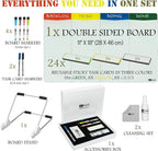 Double Sided Desktop WhiteBoard Kanban Set - Image 4