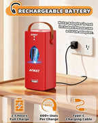 AFMAT Electric Pencil Sharpener, Rechargeable & Cordless, Fully Automatic - Image 6