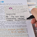 BAYTORY 700 Sheets Transparent Sticky Notes, Self-Adhesive Translucent Writable - Image 4