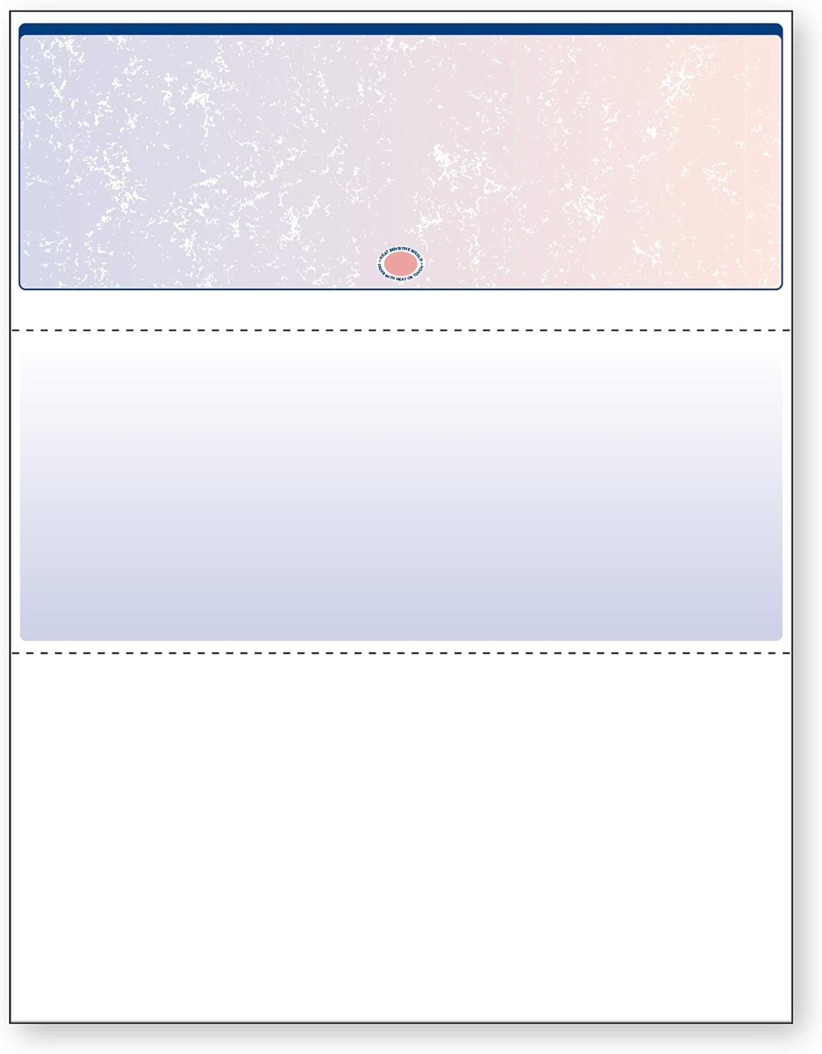 docugard blue/red premier prismatic top high security check, main product view