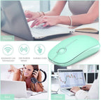 VssoPlor Wireless Mouse, 2.4G Slim Portable Computer Mice - Image 6