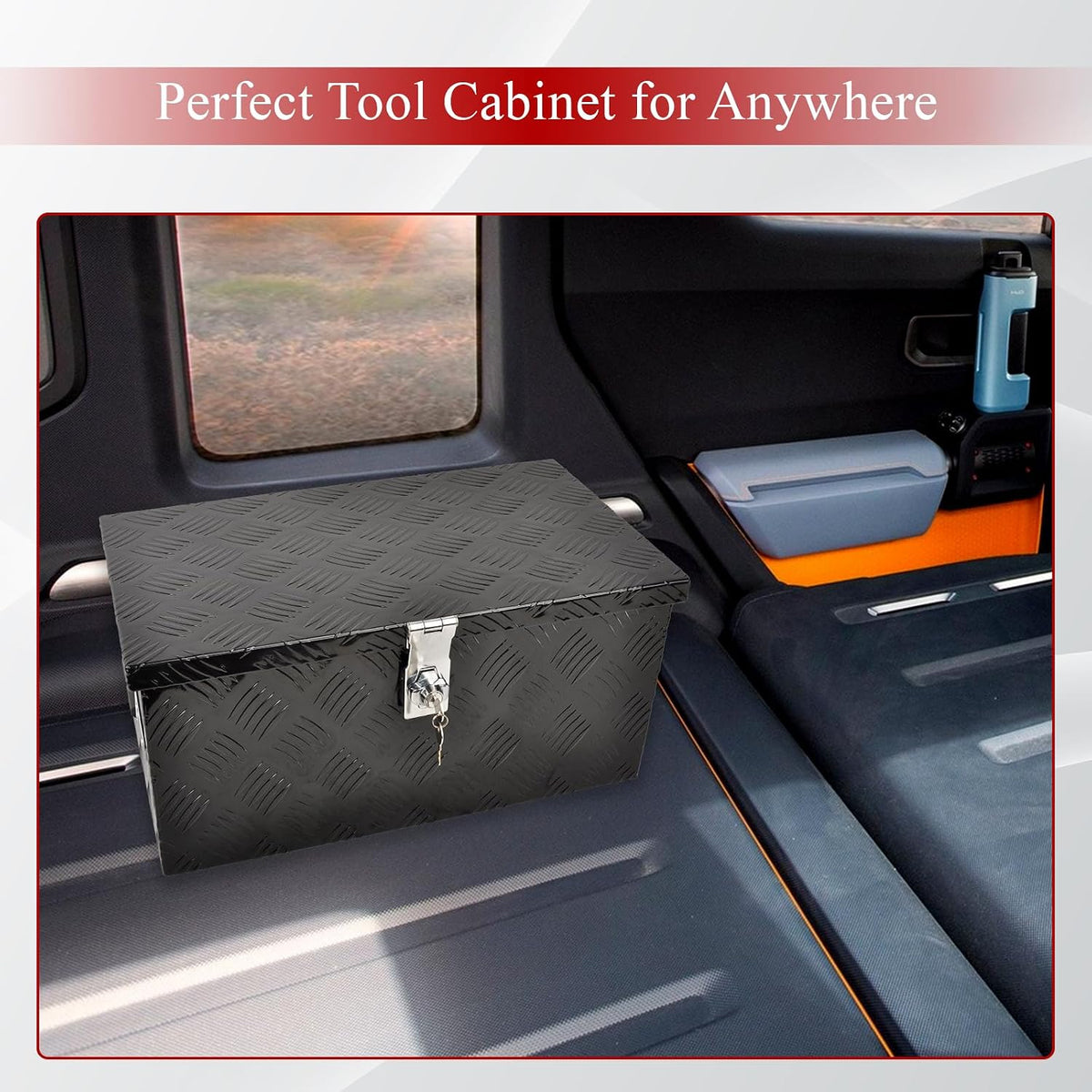 20''inch aluminum truck tool box truck bed (20" on a desk or shelf