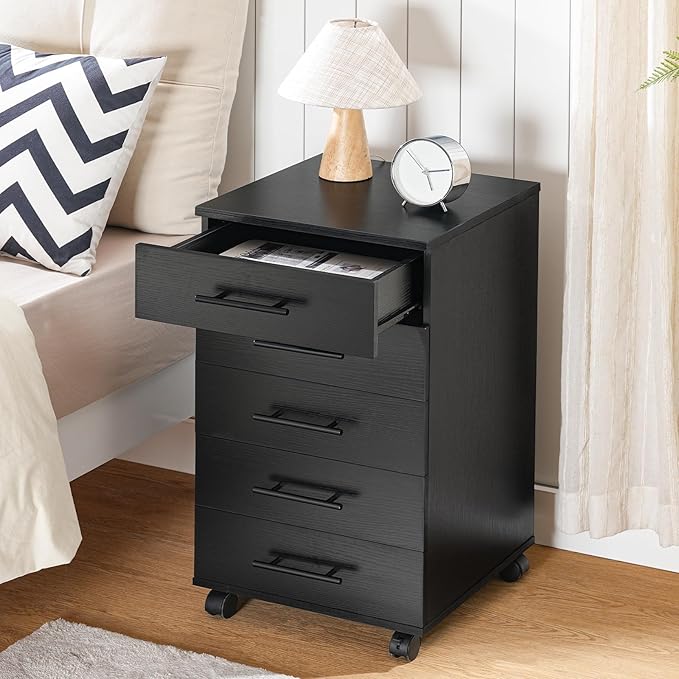 HOOBRO 5-Drawer File Cabinet, Office Cabinet - Image 5