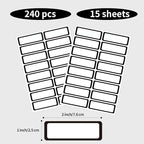 STARLIBOO Removable Freezer Labels Stickers, Blank Freezer Labels - Image 4