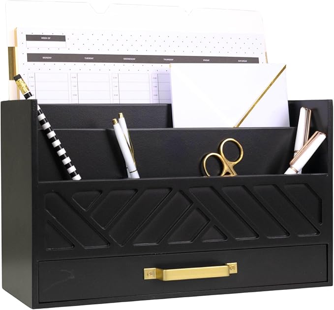 BLU MONACO | Wooden Mail Organizer by Blu_Monaco