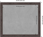 Amanti Art Black Framed Magnetic Board 46x54 Oversize Vision Board - Image 4