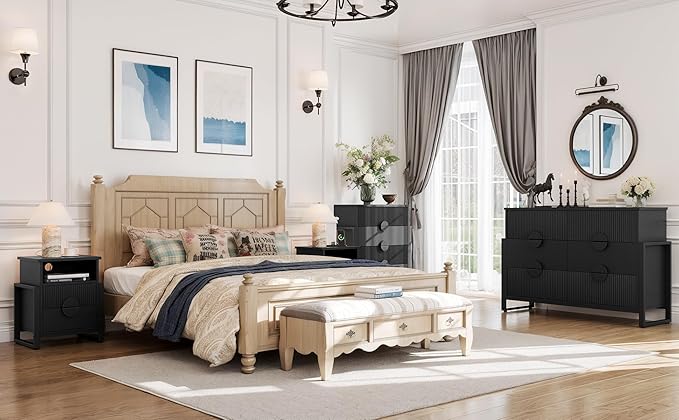 LGHM Fluted Dresser for Bedroom - Image 4