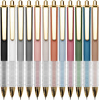 Linbsunne Ballpoint Pens Black Medium Point 1mm Pen by Linbsunne