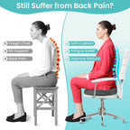 Office Chair Seat Cushion, Cooling Gel Enhanced Memory Foam Cushion - Image 5