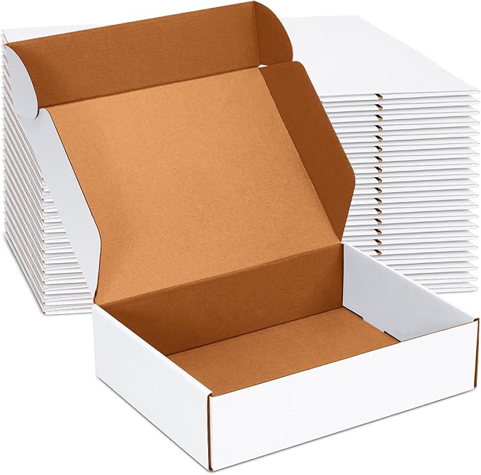 JOWLOT 12x9x3 inch Shipping Boxes Set of 20 by JOWLOT