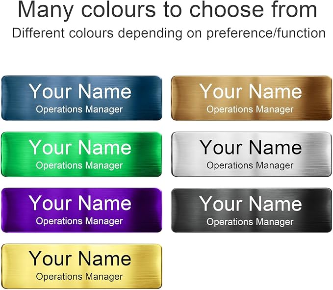 Engraved Personalized Name Tags - Image 6