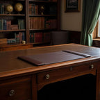 DACASSO Leather Desk Pad with Side Rails - Image 2