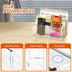 Richboom Acrylic File Sorter, 8.5"x6.3"x6.2", Upright File Organizer - Image 4