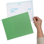 Blue Summit Supplies Hanging File Folders, 25 Reinforced Hang Folders, Designed - Image 2