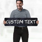 Custom Sign, Custom Street Sign, 11 Font Colors, 13 Font Styles, 4 Hole Options - Image 2