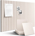 Fluxynara Large Felt Bulletin Board 36" x 24" Cork Board Alternative-6 Pack by FLUXYNARA