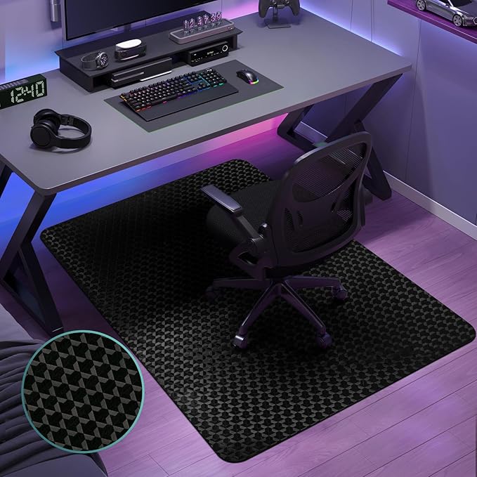 Vicwe Office Chair Mat for Hardwood Floor, Gaming Chair Mat for Hardwood by Vicwe