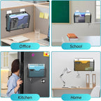 SUPEASY Magnetic File Holder, 3 Pack File Folder Organizer, Wall File Organizer - Image 7