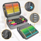 Number-one Large Capacity Pencil Case, 72 Slots Colored Pencil Pouch Bag - Image 5