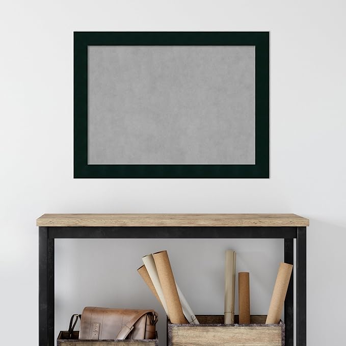 Amanti Art Black Framed Magnetic Board 24x32 Medium Vision Board - Image 6