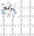 LonlyEagle 12 Pack 3 Inch Clear Plastic Easels or Stand/Plate Holders to by LonlyEagle
