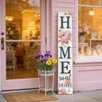 Home Sweet Home Welcome Sign for Front Porch, Farmhouse Yard Signs Home Decor - Image 9