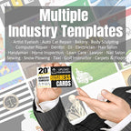 Custom Business Cards Double-Sided Personalized Stationery | Professional - Image 3