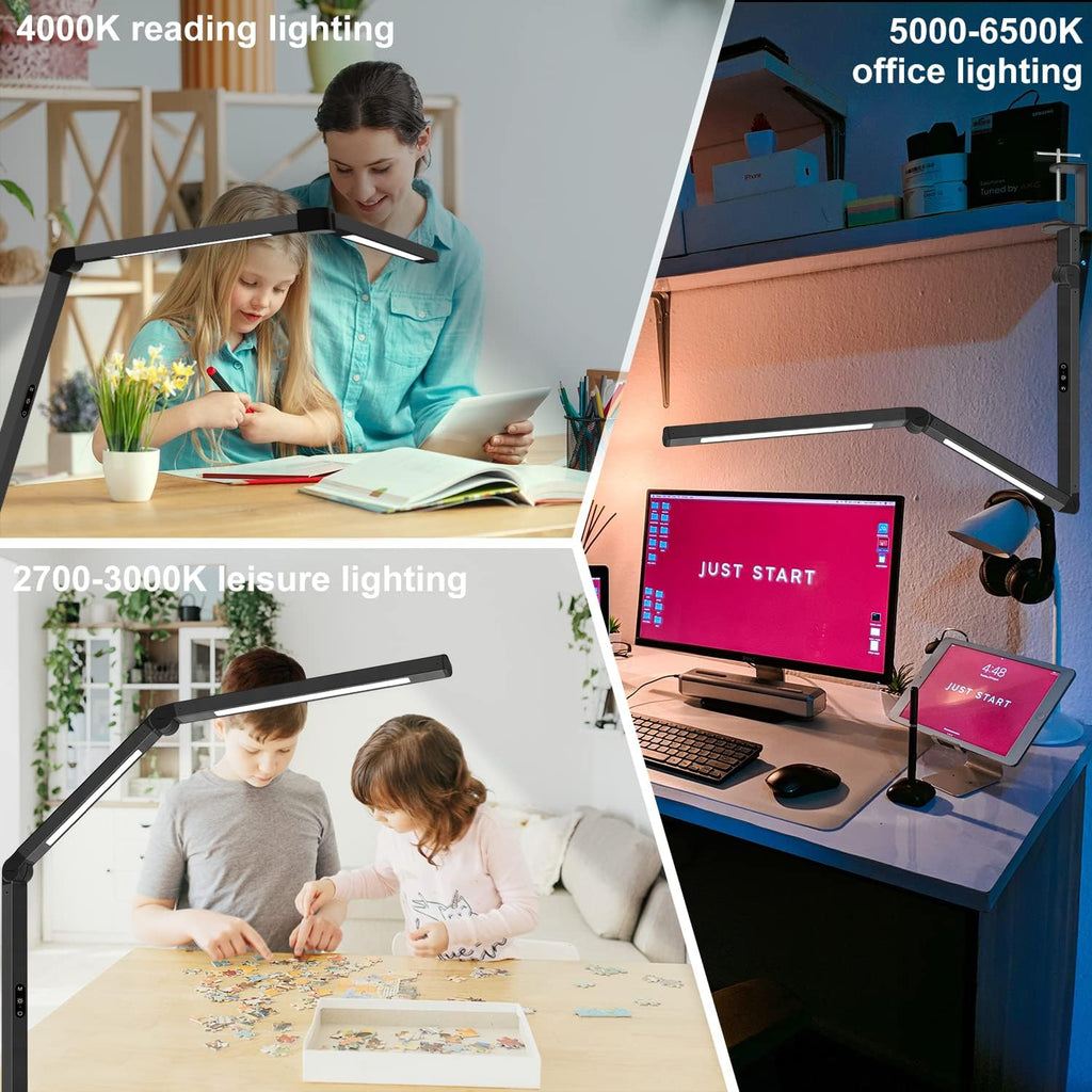 led desk lamp with clamp, architect desk lamp, package contents