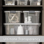 Superio Clear Storage Bins - Image 7